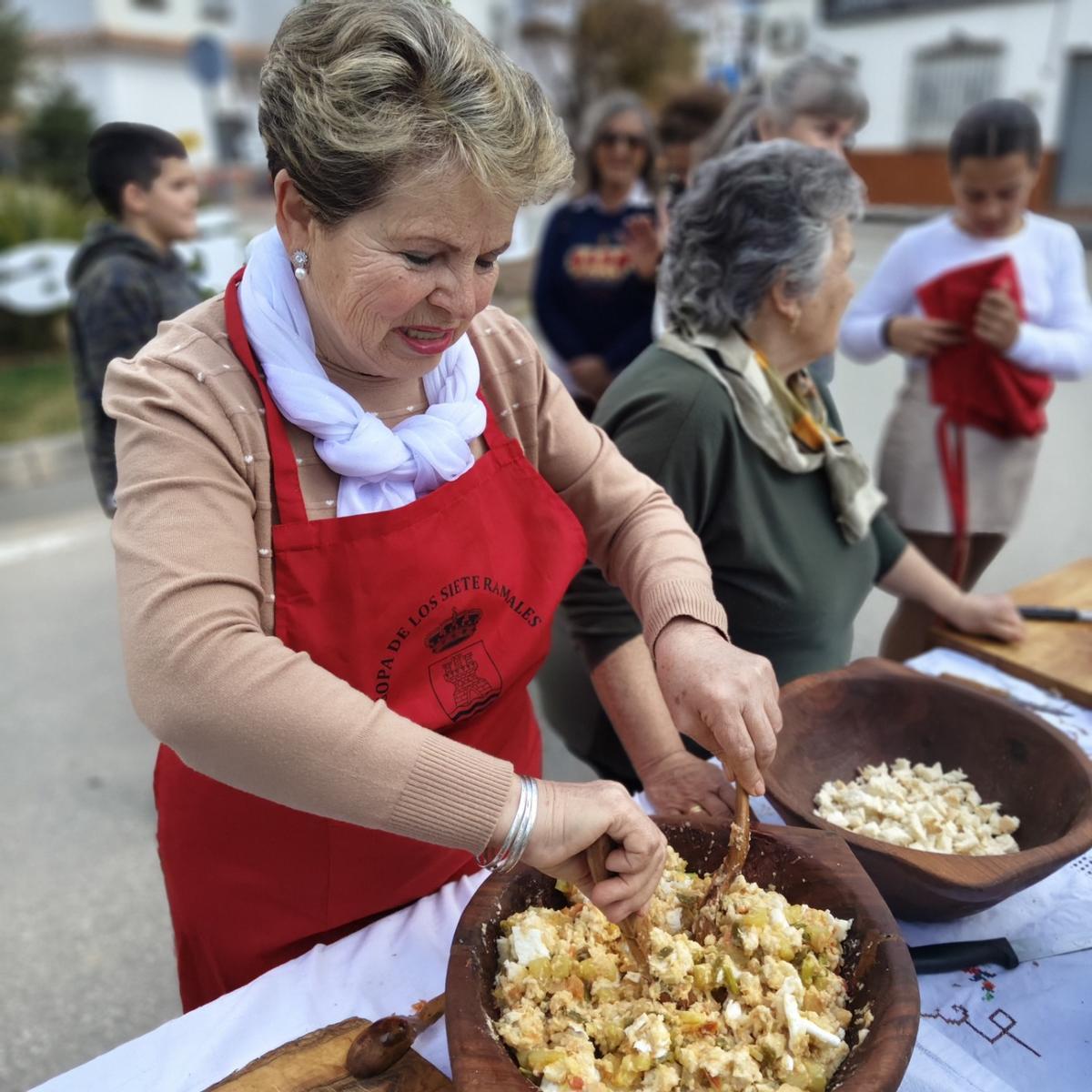 Fiesta de la ‘sopa de los siete ramales’ de El Burgo, en Málaga