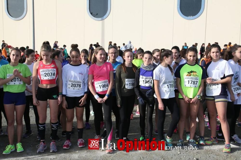 Final Regional de Cross Escolar: cadetes