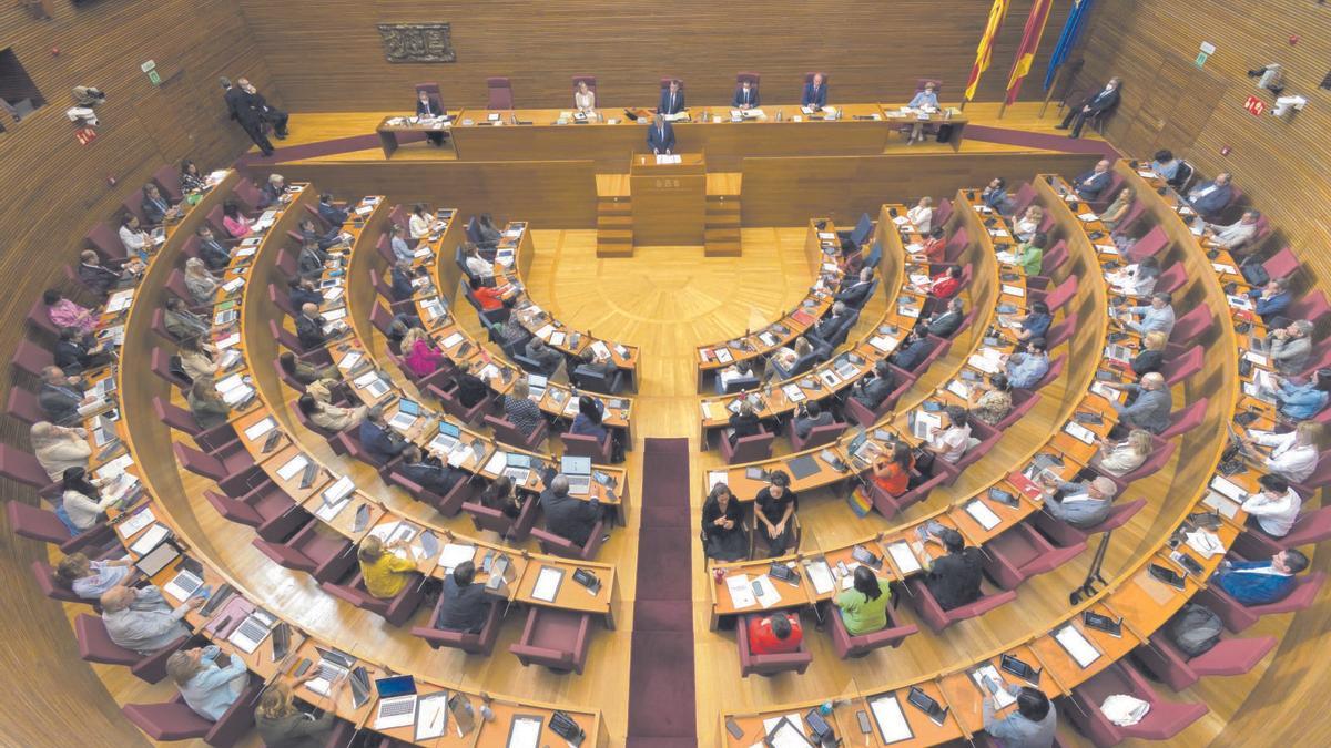 Intervención del presidente de la Generalitat Valenciana, Ximo Puig, durante el debate de política general, que se celebró el pasado martes en las Cortes