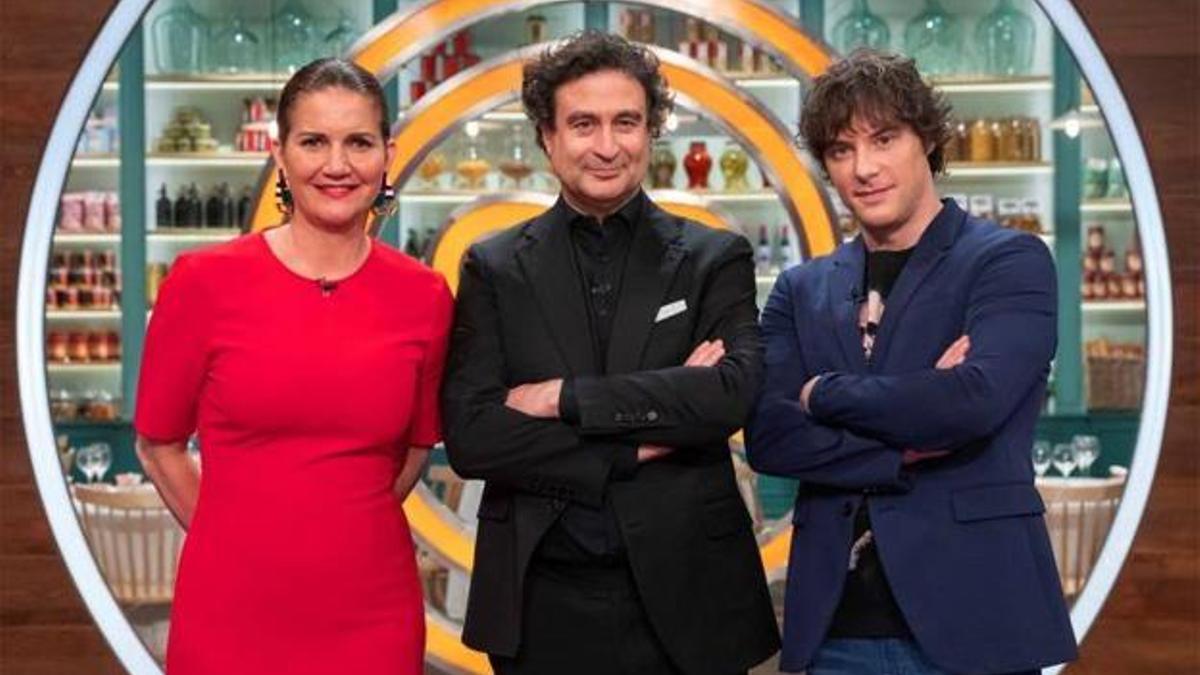 El jurado de 'Masterchef'.