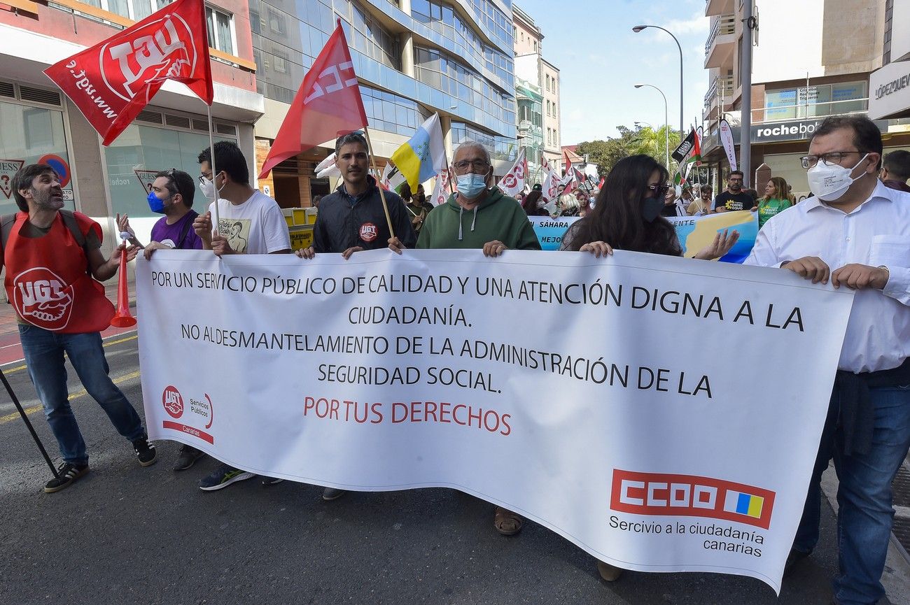 Manifestación del 1 de Mayo en Las Palmas de Gran Canaria (01/05/22)