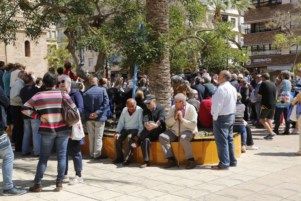 Los pensionistas se manifiestan en Torrevieja