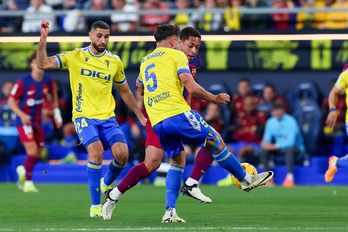 Cádiz CF - FC Barcelona, el partido de la jornada 31 de LaLiga EA Sports, en imágenes