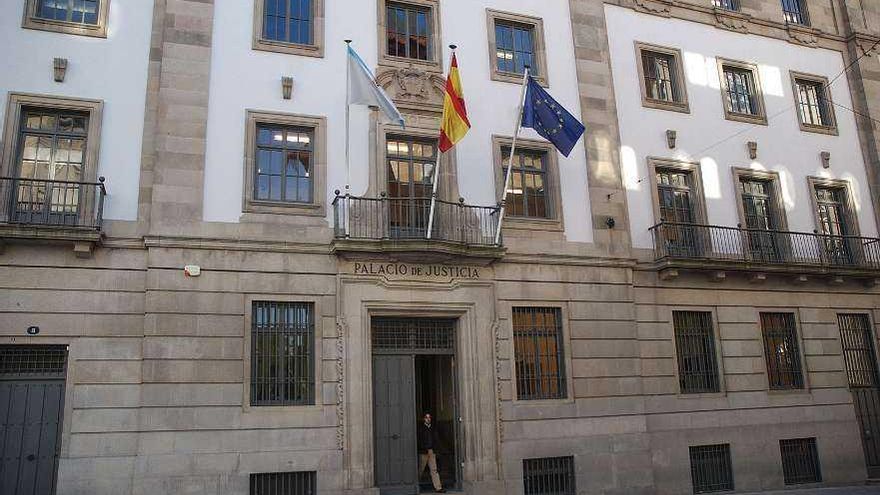 Imagen del Palacio de Justicia, sede de la Audiencia Provincial que desaparece con esta reforma.