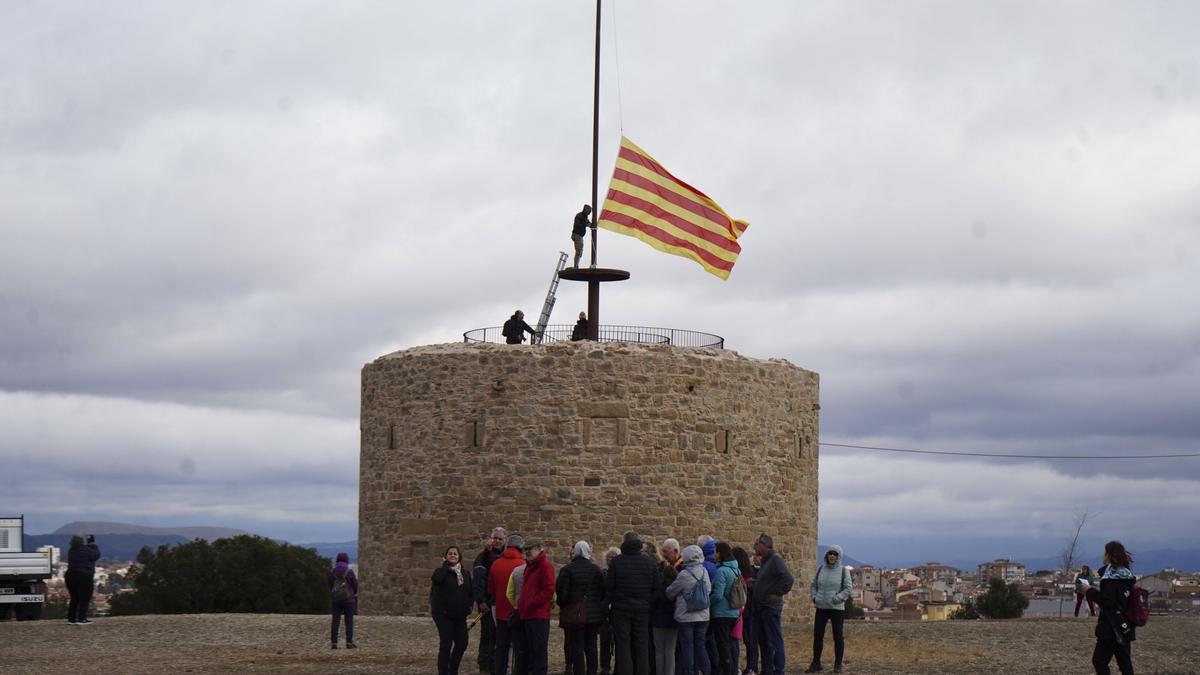 la Torre Santa Caterina durant les visites ciutadans que es van organitzar recentment