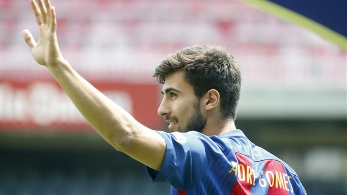 André Gomes, en su presentación