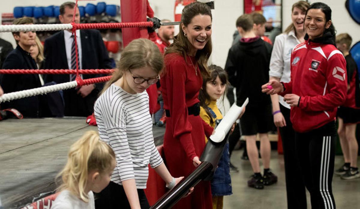 El vestido de Zara con el que Kate Middleton brilla en Gales