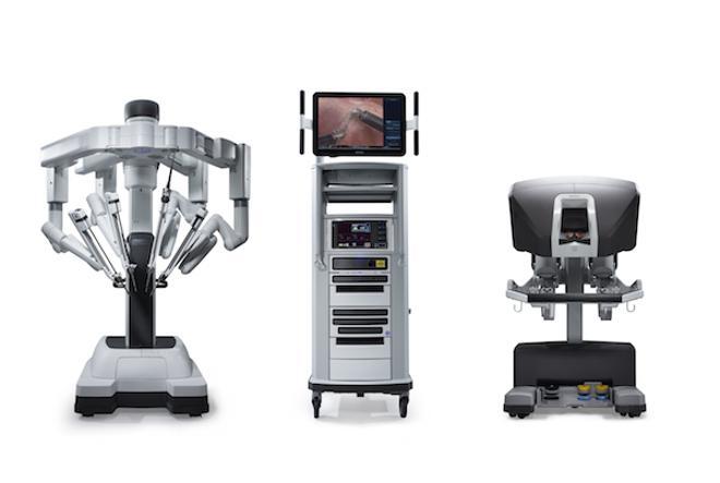 El robot de cirugía Da Vinci.