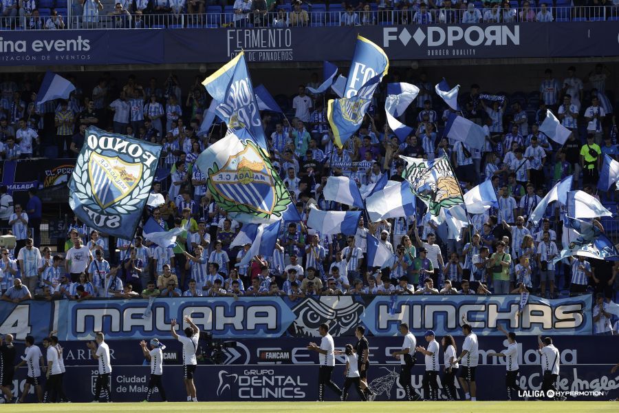 EN IMÁGENES: El empate del Oviedo en su visita a Málaga (0-0)