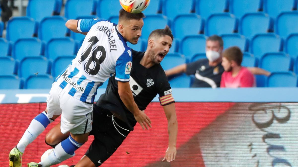 Las mejores imágenes del Real Sociedad - Elche CF