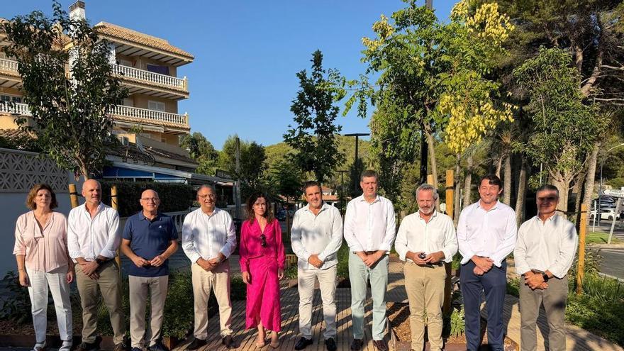 Calvià inaugura la Fase I del Bulevar de Peguera con una inversión de 3,25 millones de euros