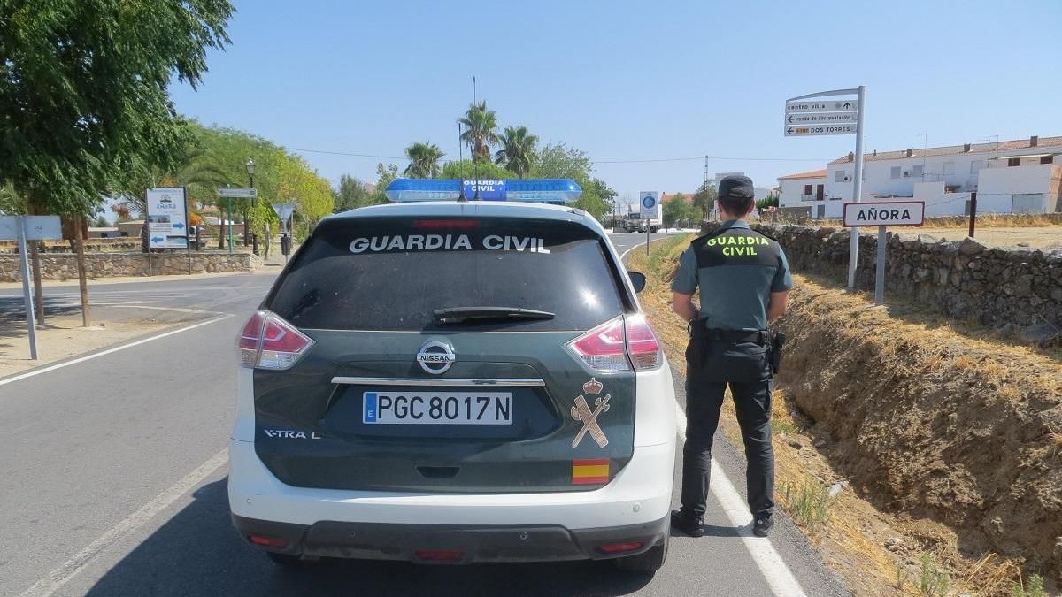 Una patrulla de la Guardia Civil en la provincia.