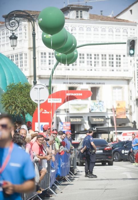 La Vuelta 2016 abarrota Betanzos