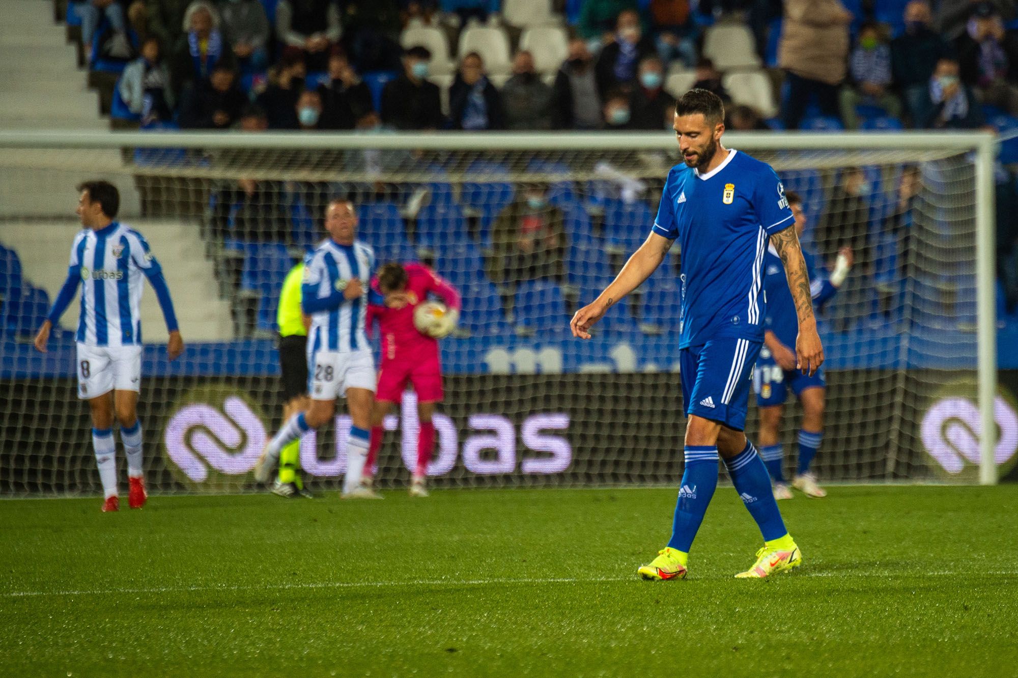 El partido del Real Oviedo en Leganés, en imágenes