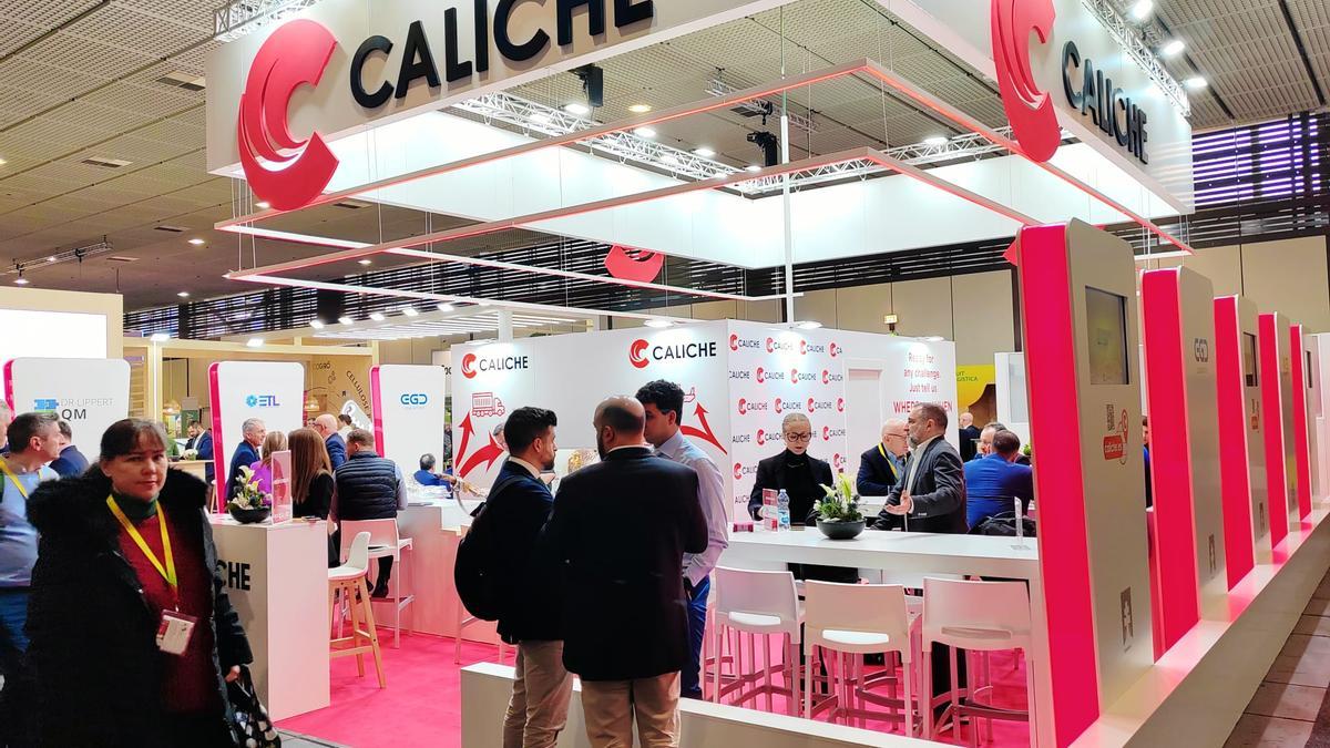 Stand de Grupo Caliche en Fruit Logistica