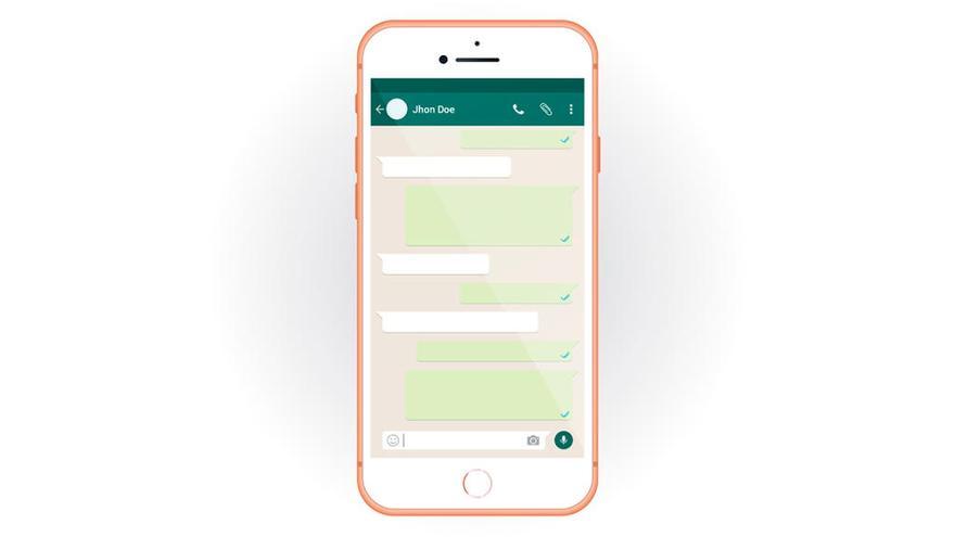 Más de 3.000 mensajes de WhatsApp de acoso // FlatArt