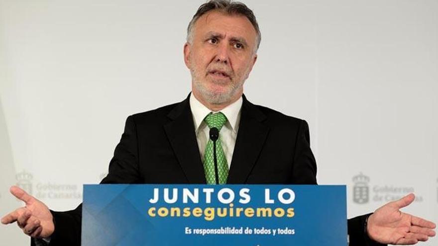 El presidente del Gobierno canario, Ángel Víctor Torres.