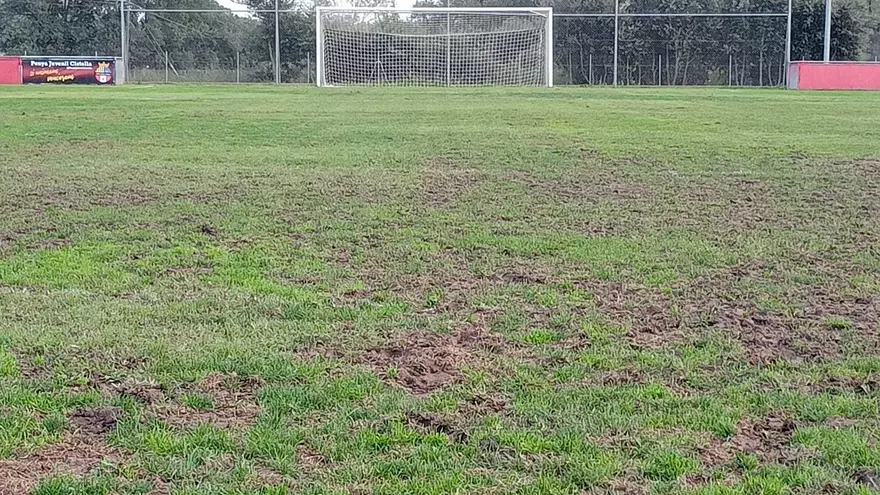 Vídeo | El camp del Cistella l'endemà del partit contra el Llers