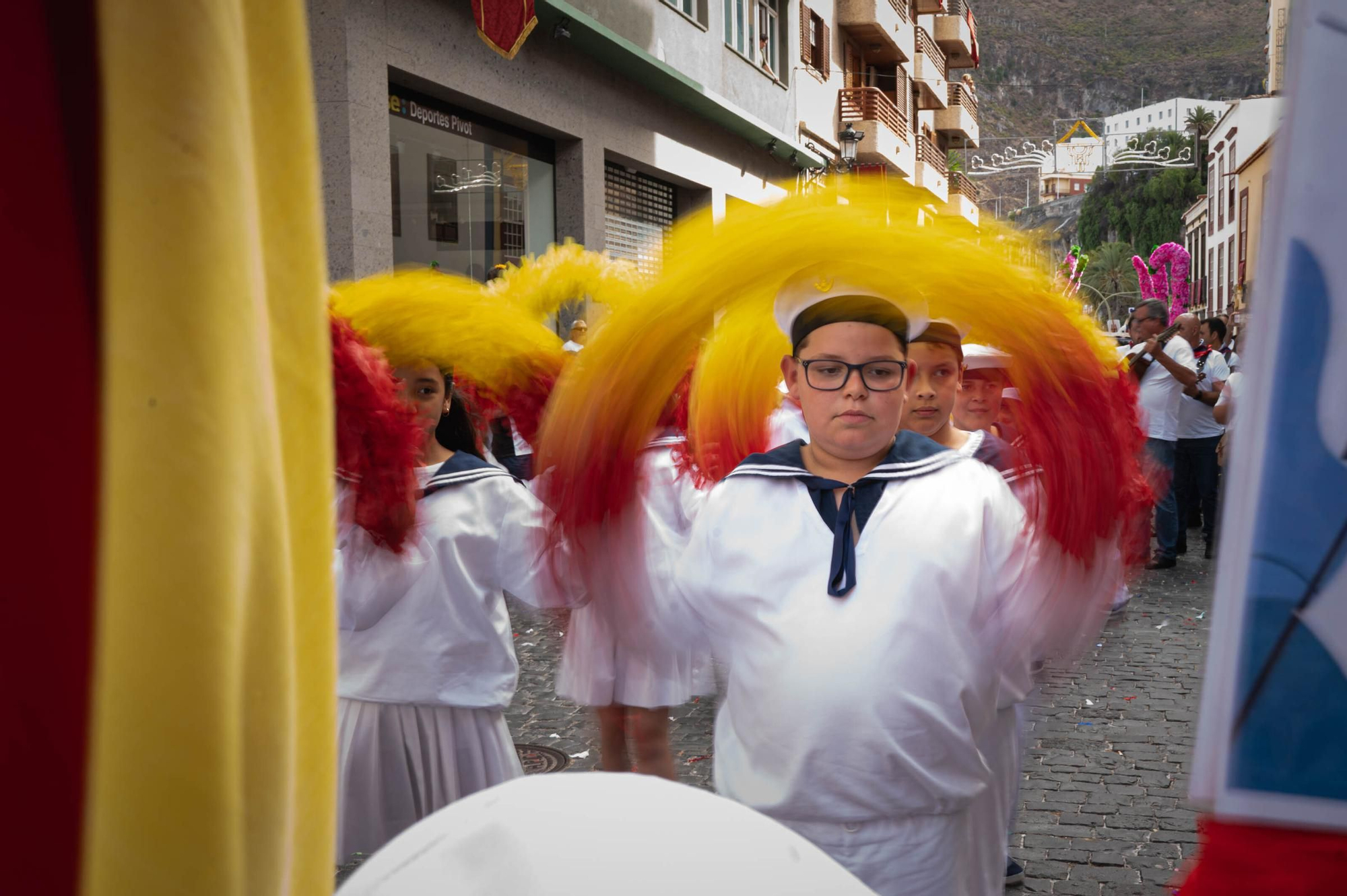 Batalla de flores de la Bajada de La Palma