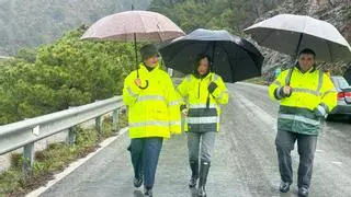 La obra en la carretera cortada entre Ronda y San Pedro se alargará un mínimo de seis meses