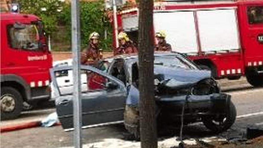 L&#039;estat en què va quedar el vehicle sinistrat.