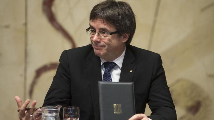 Puigdemont avisa: &quot;Si persiste el 155, el Parlament votará la independencia&quot;