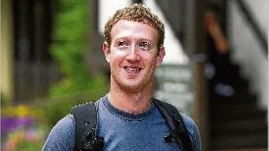 El fundador de la xarxa social Facebook, Mark Zuckerberg.