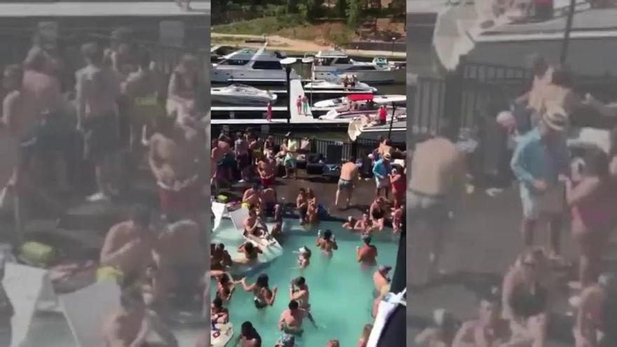 Varios jóvenes se infectan de coronavirus en una fiesta en la piscina: "Creíamos que era una actividad inofensiva"