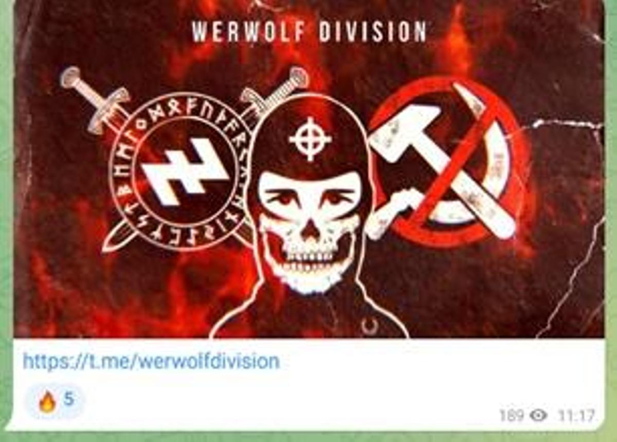 Detenidos 12 presuntos terroristas de un grupo neonazi inspirado en la Werwolf Division de Himmler, líder de las SS