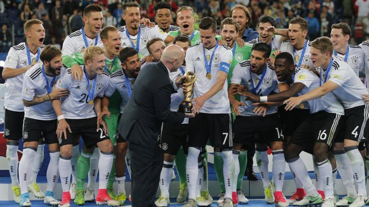 Alemania conquistó la Confederaciones