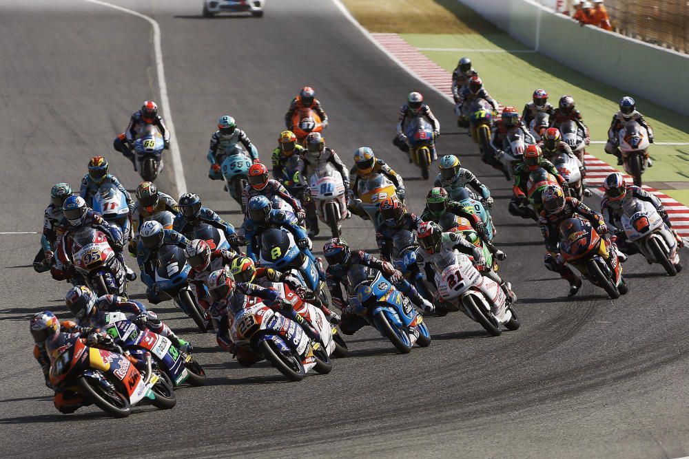 Carrera de Moto3 del GP de Cataluña de MotoGP