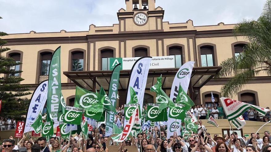 Profesionales sanitarios protestan contra las “abusivas tari