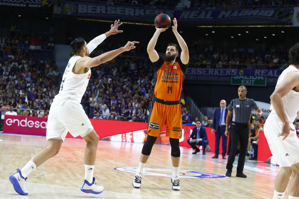 Segundo partido playoffs Real Madrid-Valencia Bask