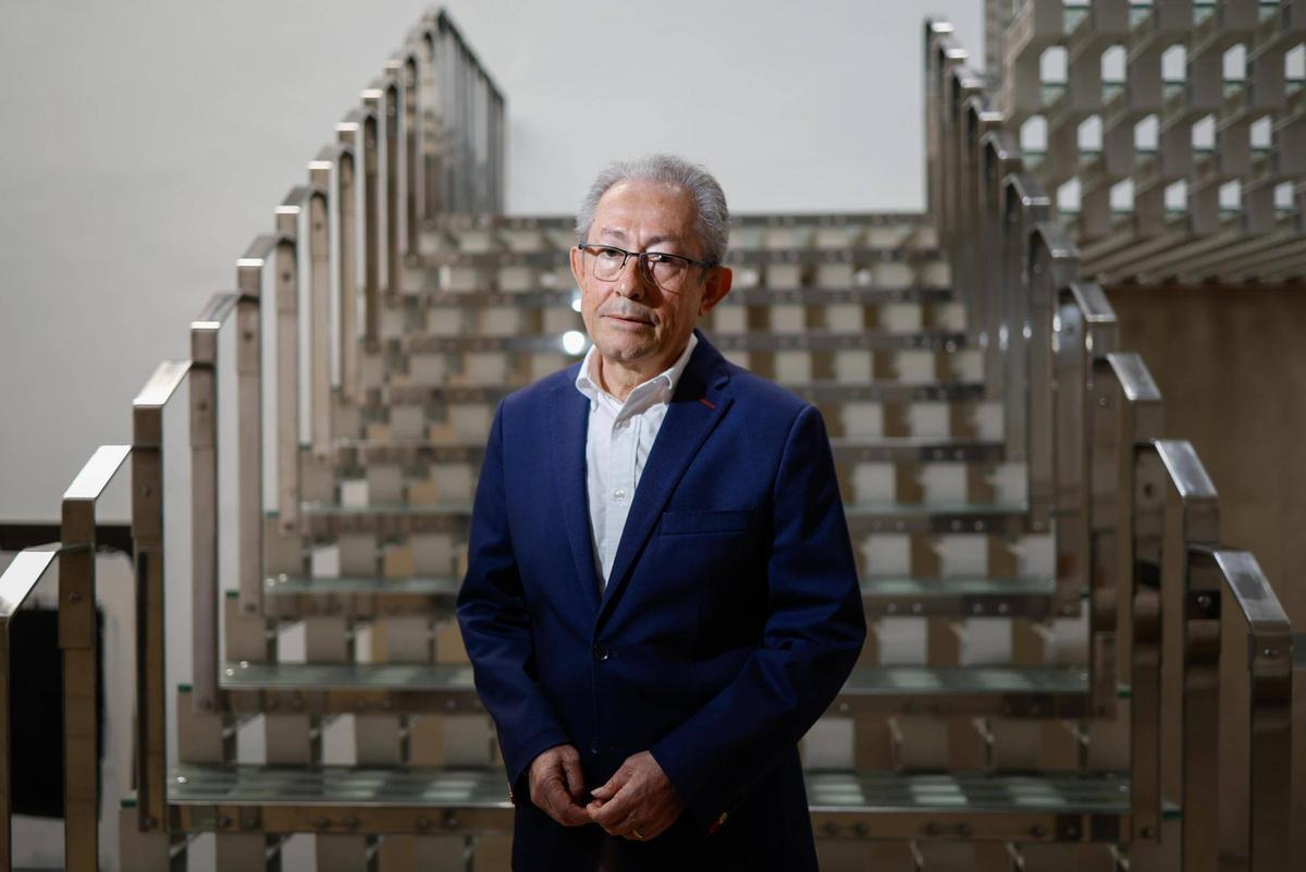 Ángel Luna, fotografiado esta semana en València.