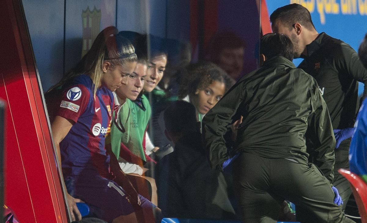 La cruel lesió de lligaments encreuats s’acarnissa amb les futbolistes La cruel lesió de lligaments encreuats s’acarnissa amb les futbolistes