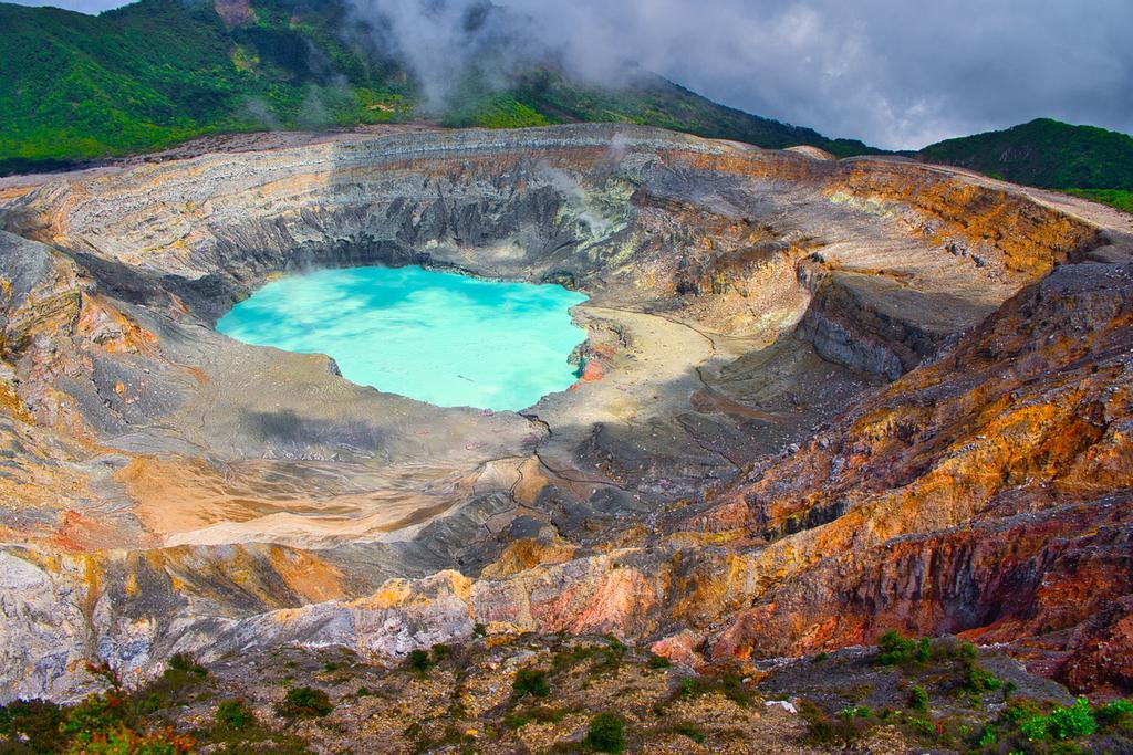 Parque Nacional Volcán Poás, en Costa Rica.