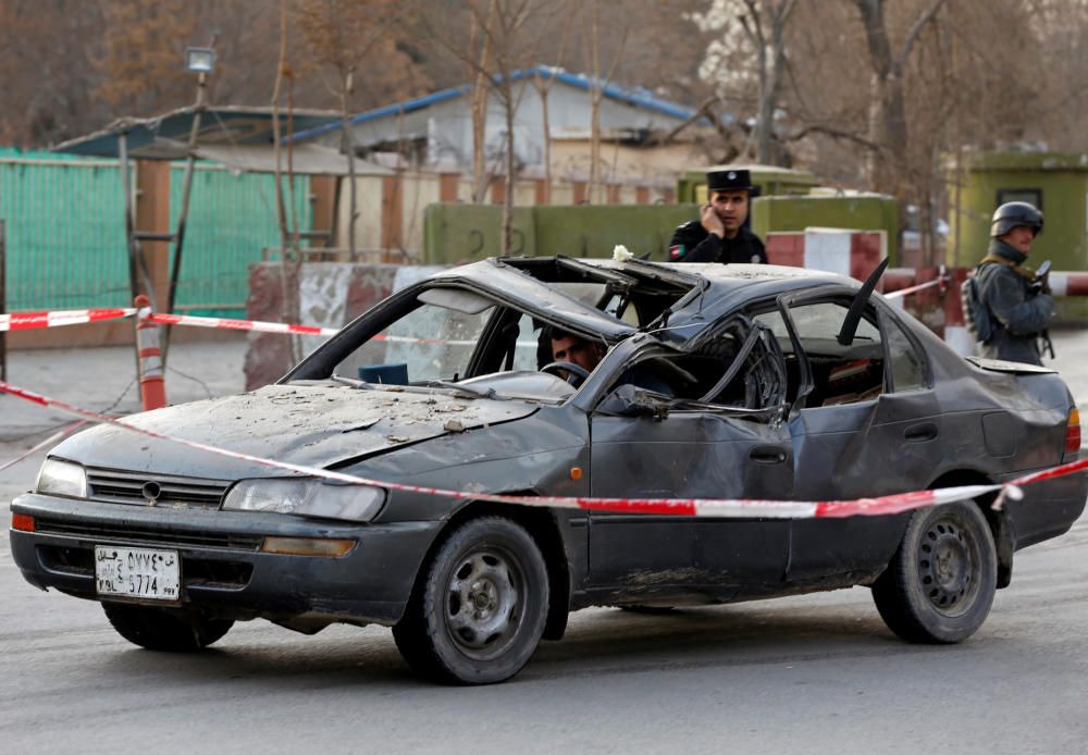 Atentado talibán en Kabul