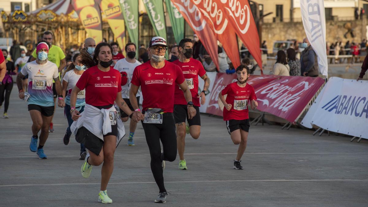 La San Silvestre regresa a las calles de A Coruña para cerrar el 2021