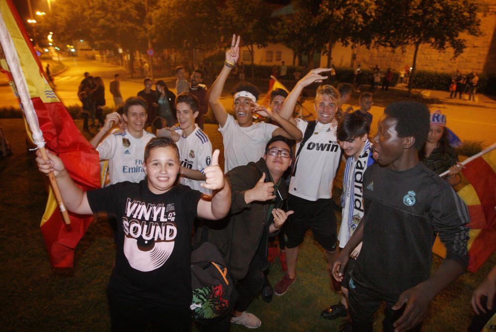 Celebració a Girona de la tretzena Champions del Reial Madrid