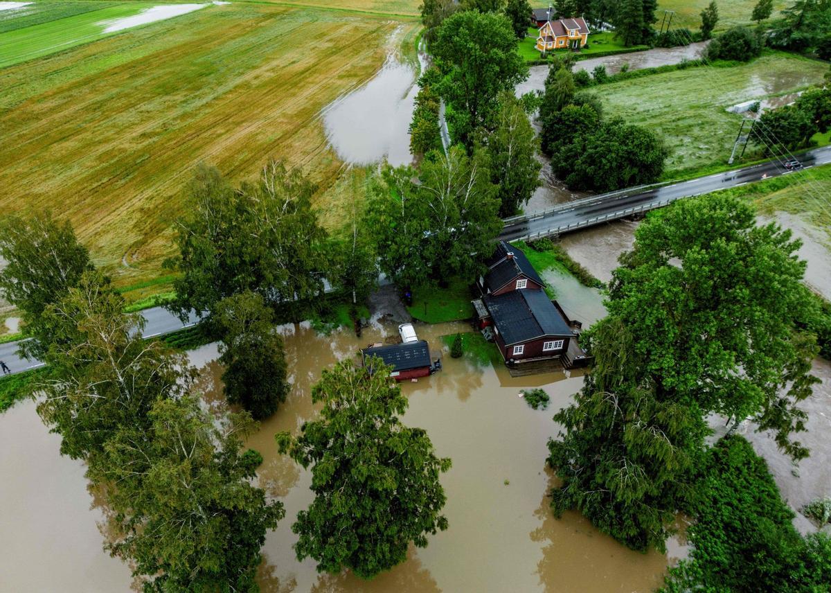 La tormenta Hans afecta a Suecia y Noruega