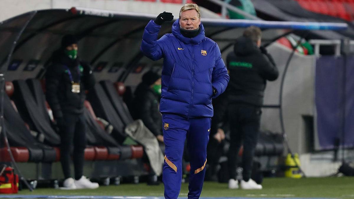 Koeman, crítico con el equipo una vez más