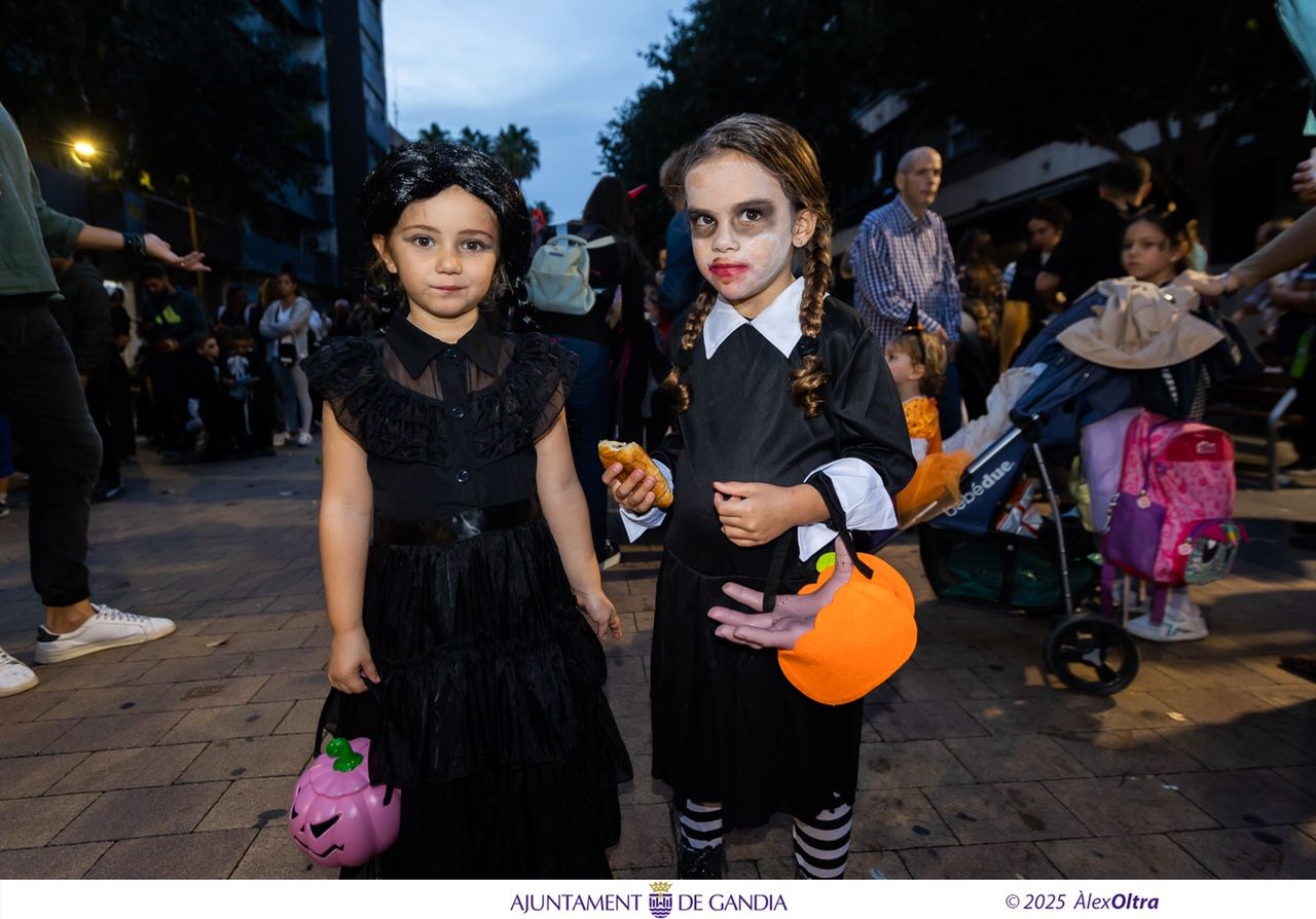 Halloween en el barrio de Corea de Gandia