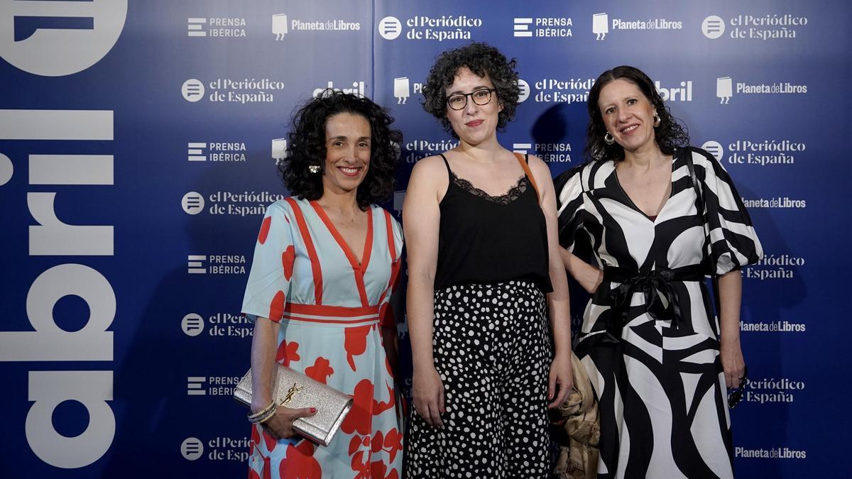 Ximena Casas, Silvia Royo y Sara Cabanes, del equipo del Espacio Fundación Telefónica.