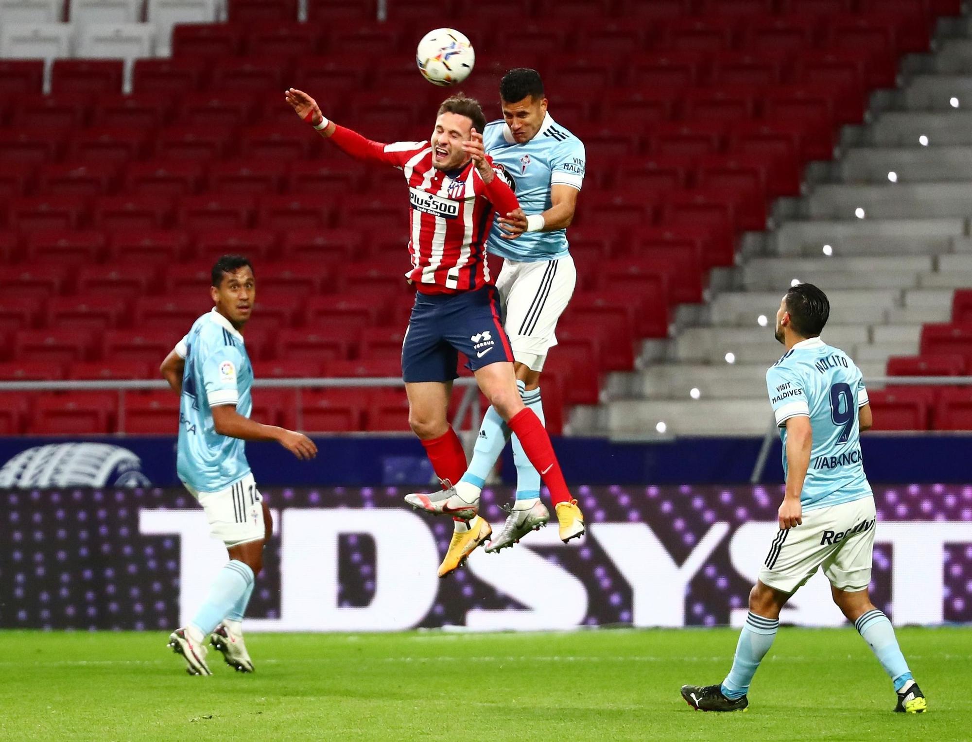 Las fotos del Atlético de Madrid - Celta en el Metropolitano