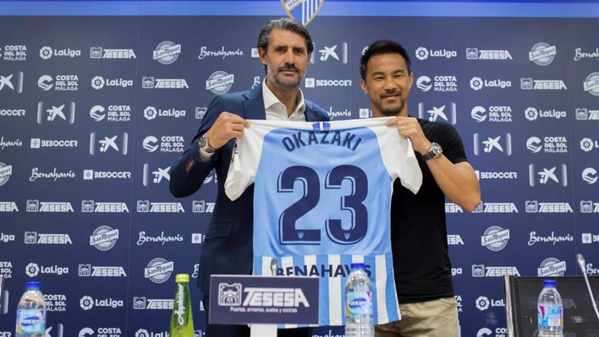 Okazaki, de ilusión a anécdota en el Málaga