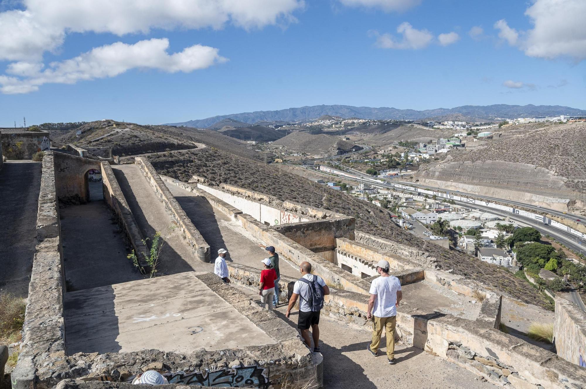 Carolina Darias visita la Batería de San Juan