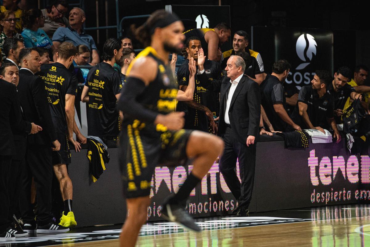 El CB Canarias - FC Barcelona de playoff, en imágenes