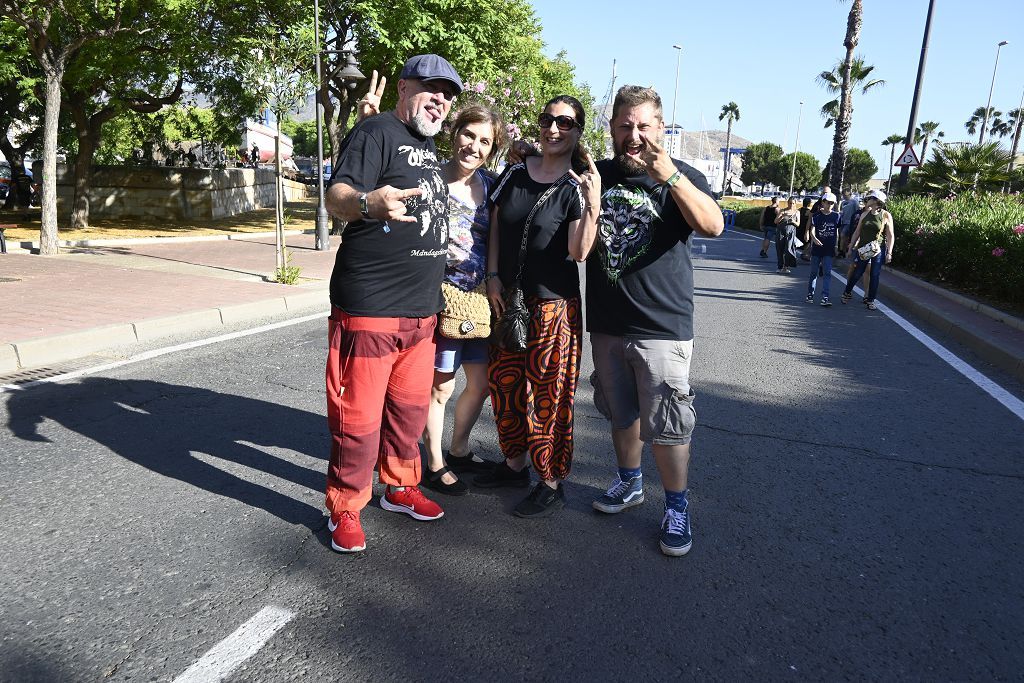 Ambiente de la segunda jornada del Rock Imperium Festival en Cartagena