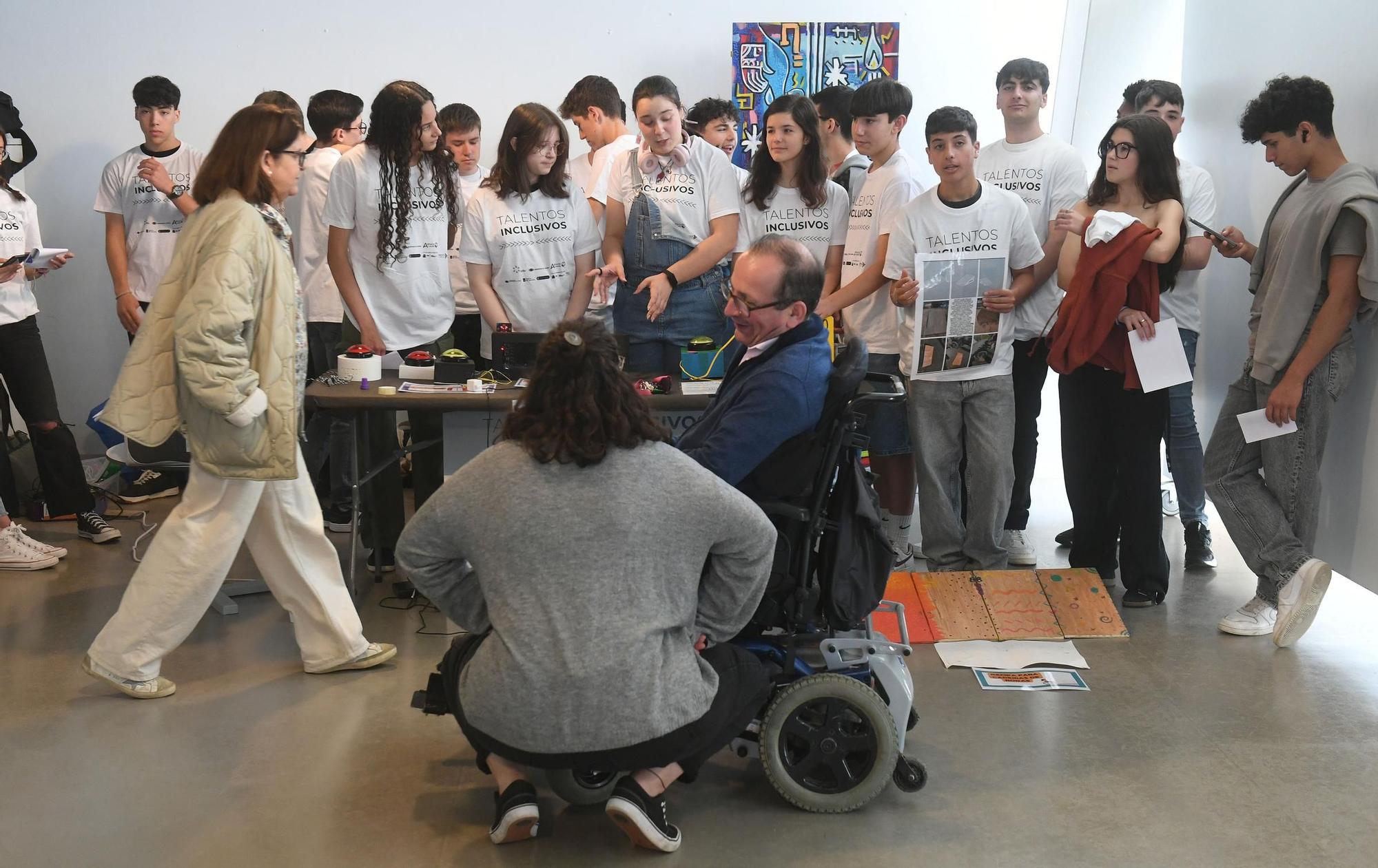 Clausura del programa Talentos Inclusivos en el Ágora
