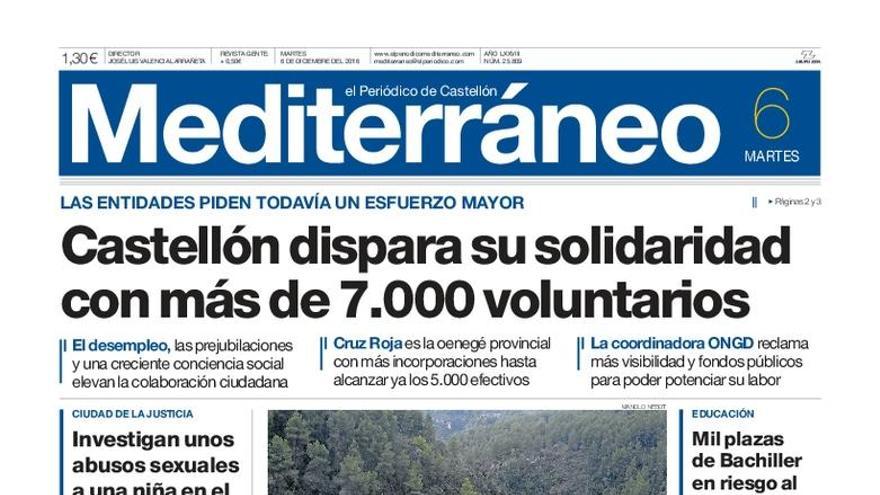 Castellón cuenta ya con más 7.000 voluntarios gracias a una mayor conciencia social.